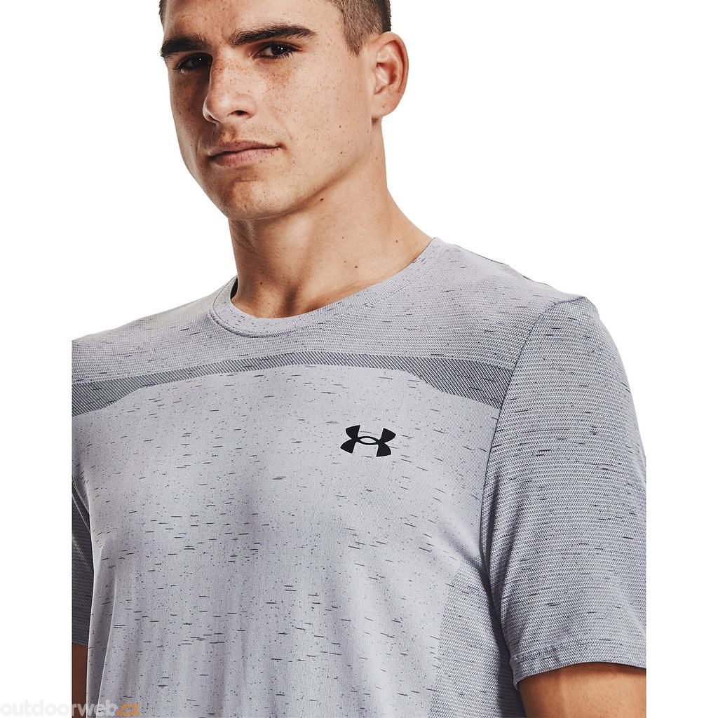 UA Seamless SS, Gray - men's short sleeve t-shirt - UNDER ARMOUR - 37.71 €