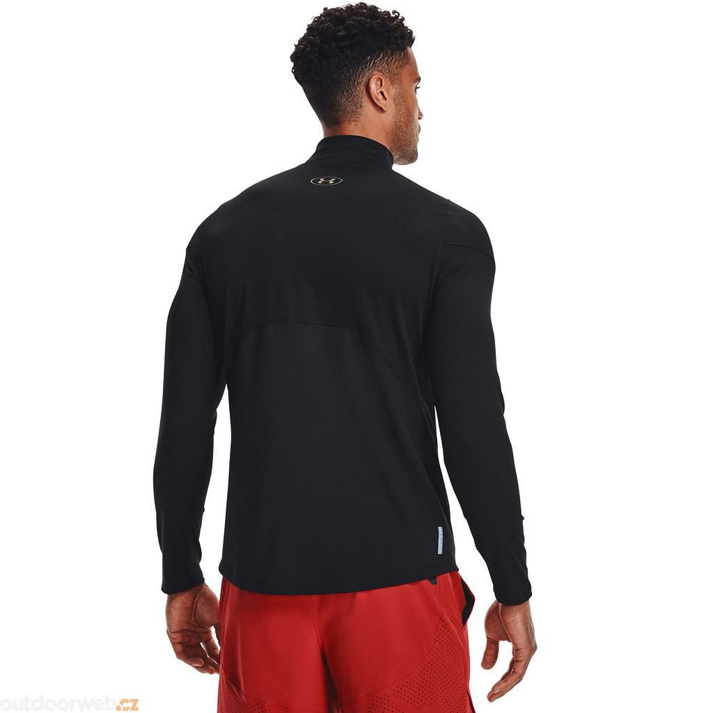  UA ColdGear Rush Mock, Black - men's long sleeve t-shirt -  UNDER ARMOUR - 60.95 € - outdoorové oblečení a vybavení shop
