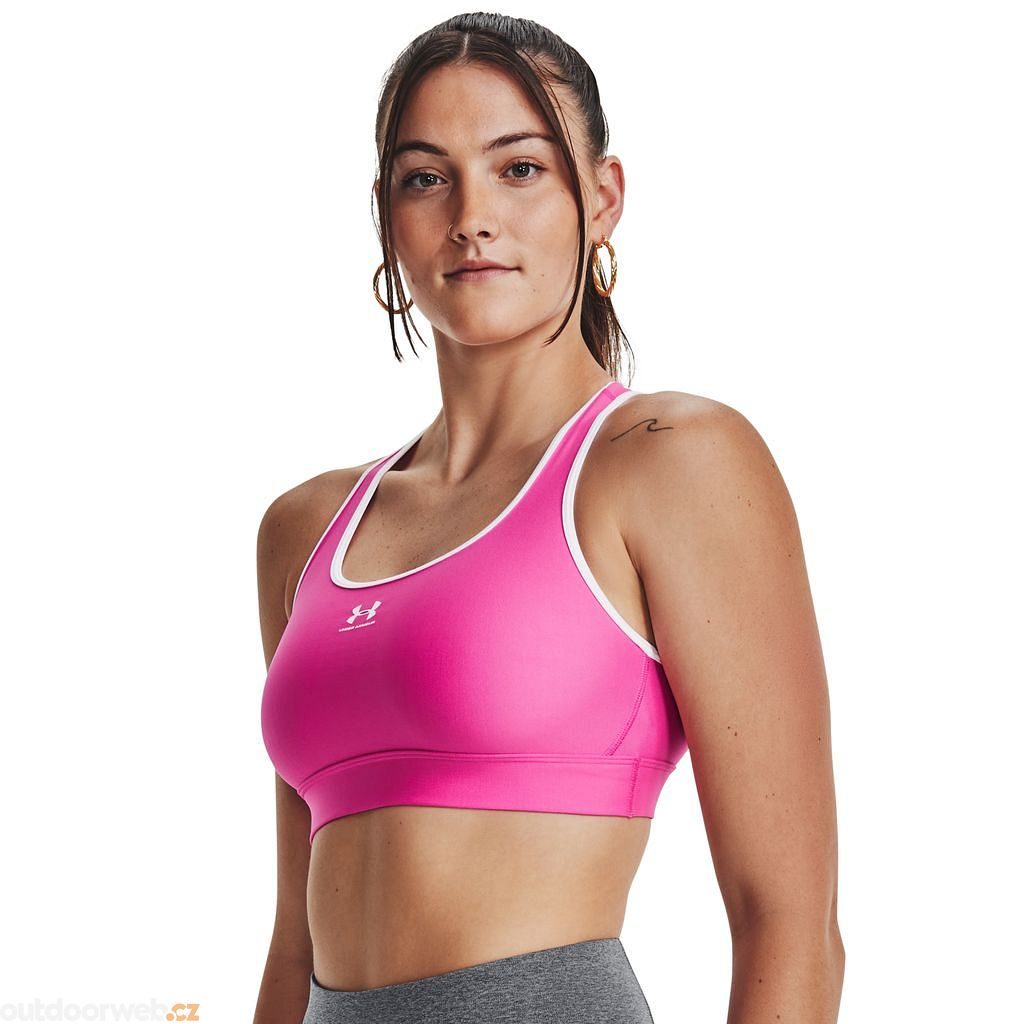  HG Armour Mid Padless-PNK - sports bra - UNDER ARMOUR -  27.45 € - outdoorové oblečení a vybavení shop