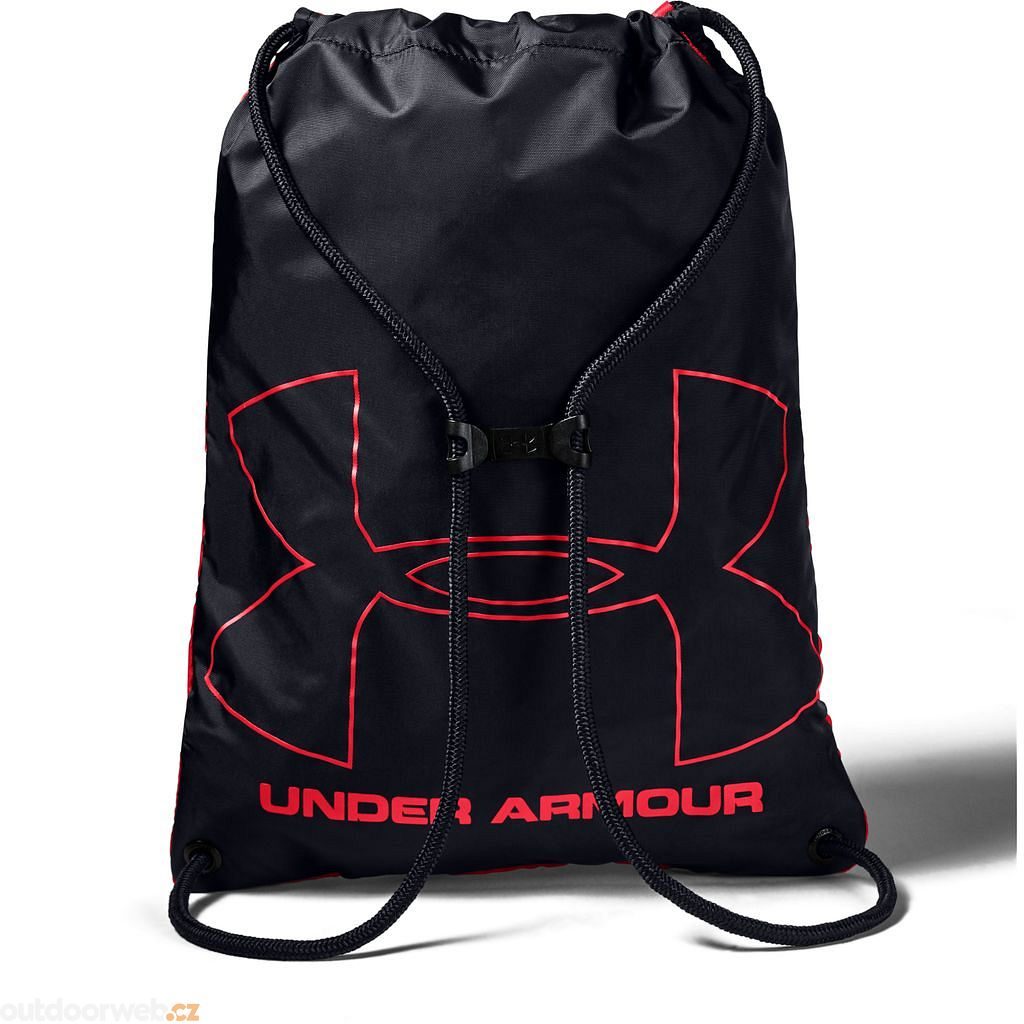 UA Ozsee Sackpack, Black/red - Shoe bag - UNDER ARMOUR - 14.17 €