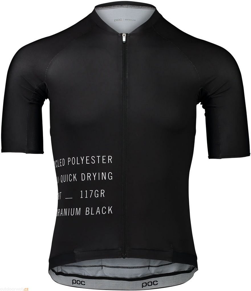 M's Pristine Print Jersey Uranium Black - cyklistický dres pánský - POC -  91.46 €