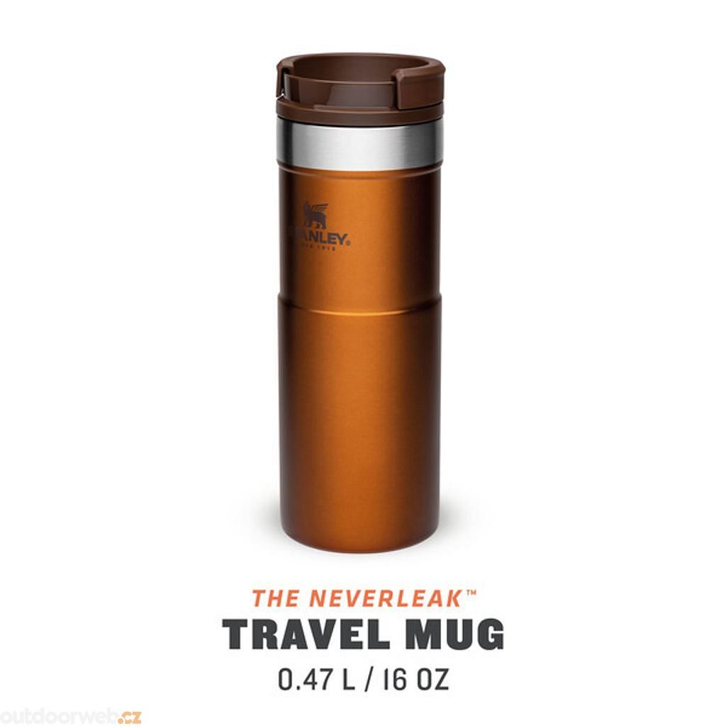 Stanley The NeverLeak Travel Mug 470 ml, green, thermos bottle