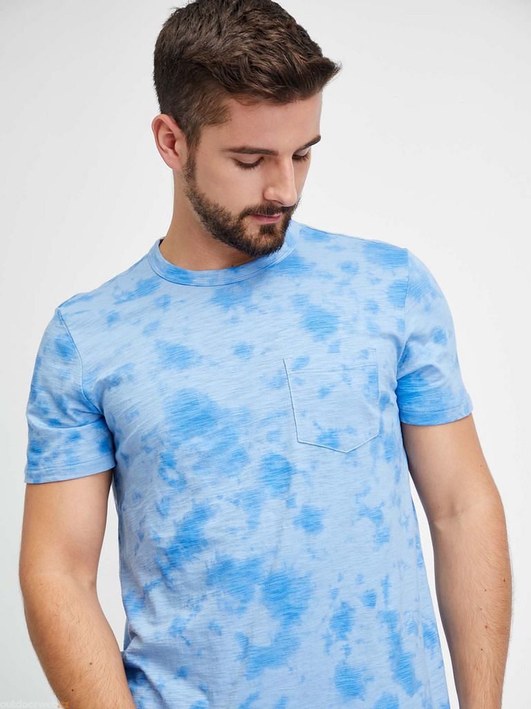 Outdoorweb.eu - 842075-01 Bavlněné tričko s batikou Modrá - Pánská batikované  tričko - GAP - 21.95 € - outdoorové oblečení a vybavení shop