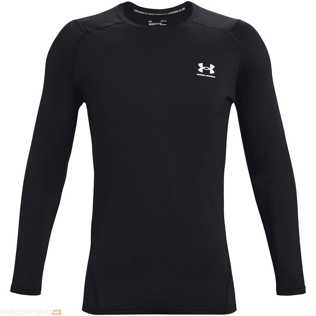 UA HG Armour Fitted LS, Black - men's long sleeve t-shirt - UNDER ARMOUR -  31.75 €