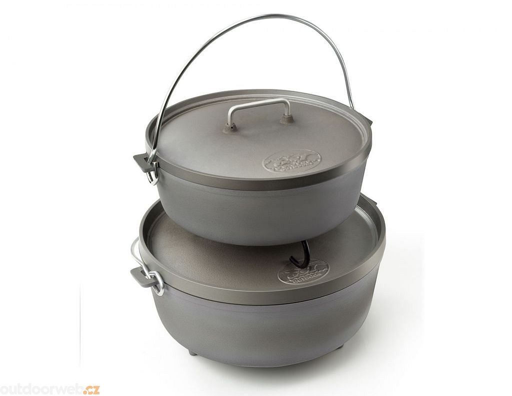 HARD ANODIZED 12" DUTCH OVEN
