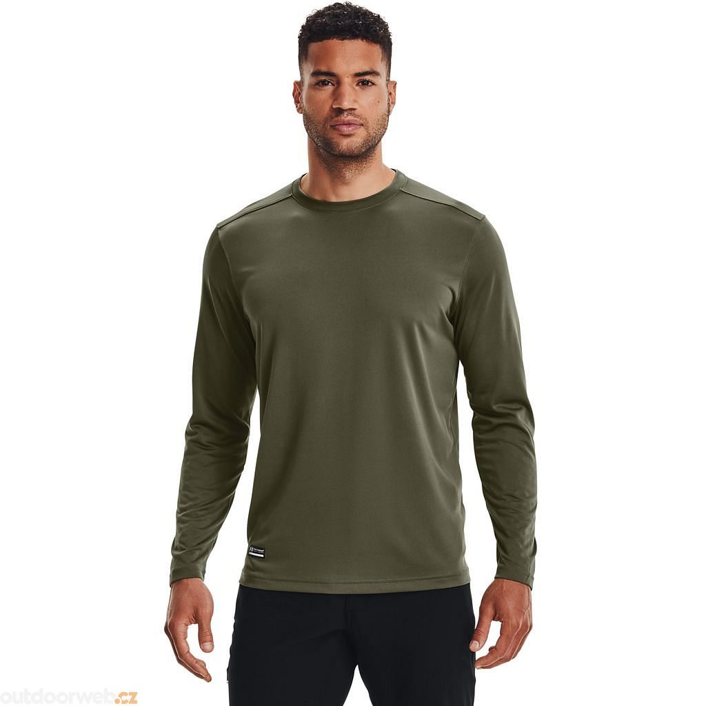 UA TAC Tech LS T, Green - men's long sleeve t-shirt - UNDER ARMOUR - 28.66 €