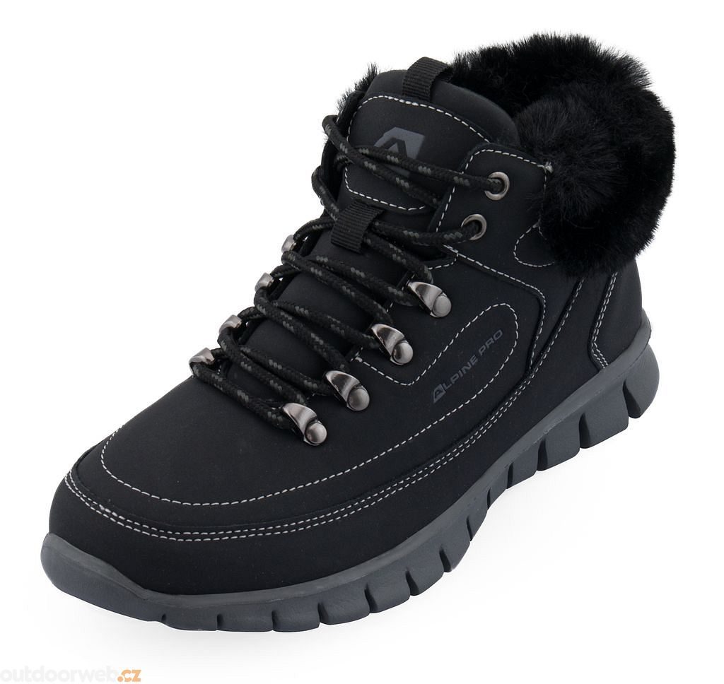 Outdoorweb.cz - CORMA black - Dámská zimní obuv s kožíškem - ALPINE PRO - 1  049 Kč - outdoorové oblečení a vybavení shop