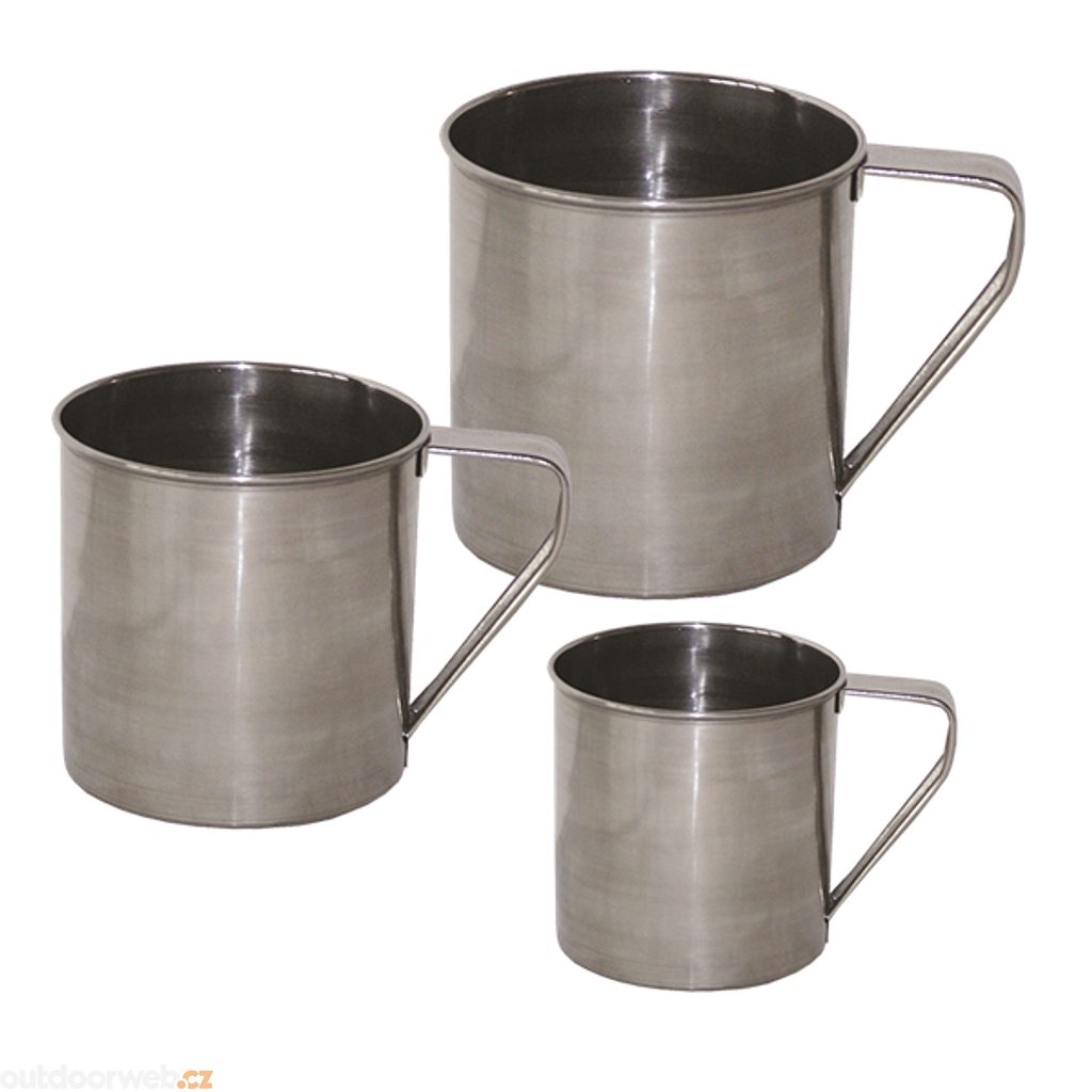 Stainless steel mug 0,35 l - Mug - YATE - mugs - dishes, Camping - 2.87 € -  Outdoorweb.eu