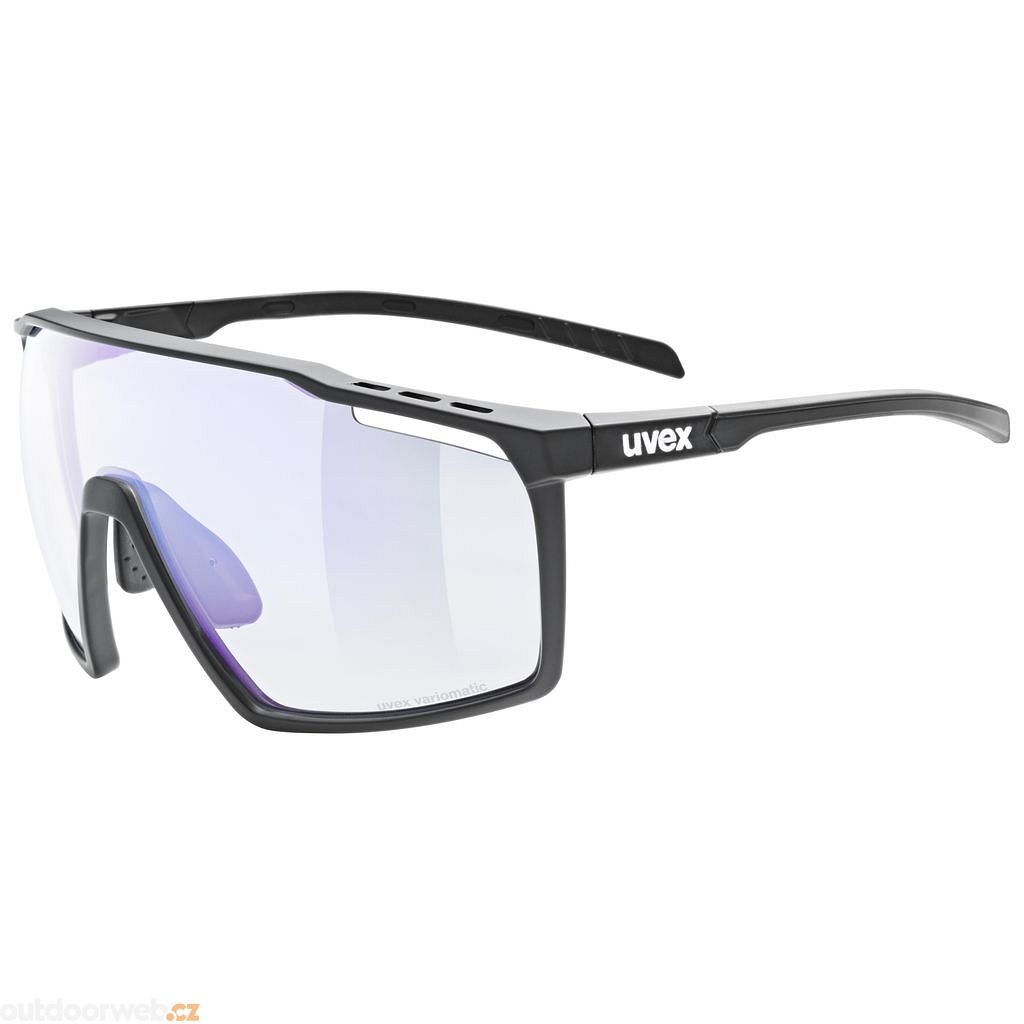 MTN PERFORM V BLACK MAT/LTM.BLU 2023 - variomatic sports glasses - UVEX -  132.79 €