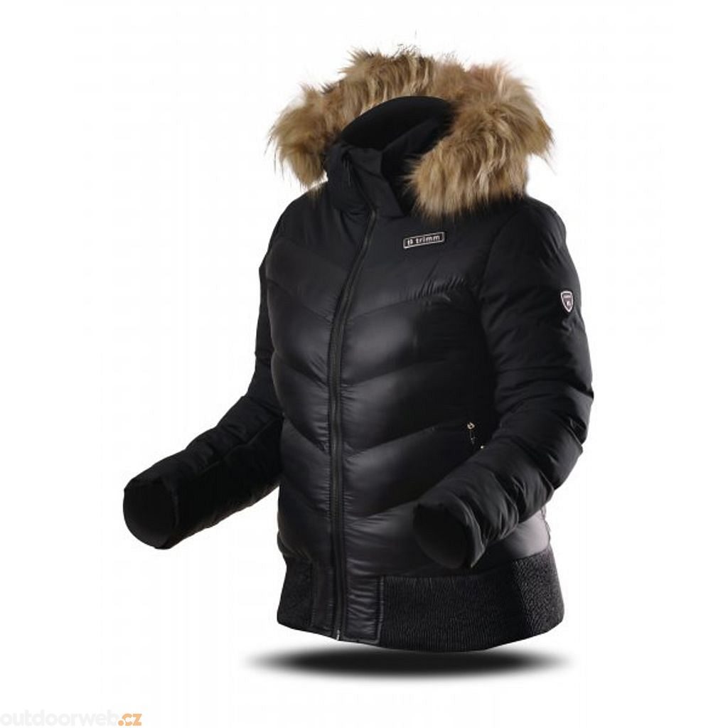 Outdoorweb.cz - JUSTA black/šedá - lyžařská bunda dámská - TRIMM - 1 960 Kč  - outdoorové oblečení a vybavení shop