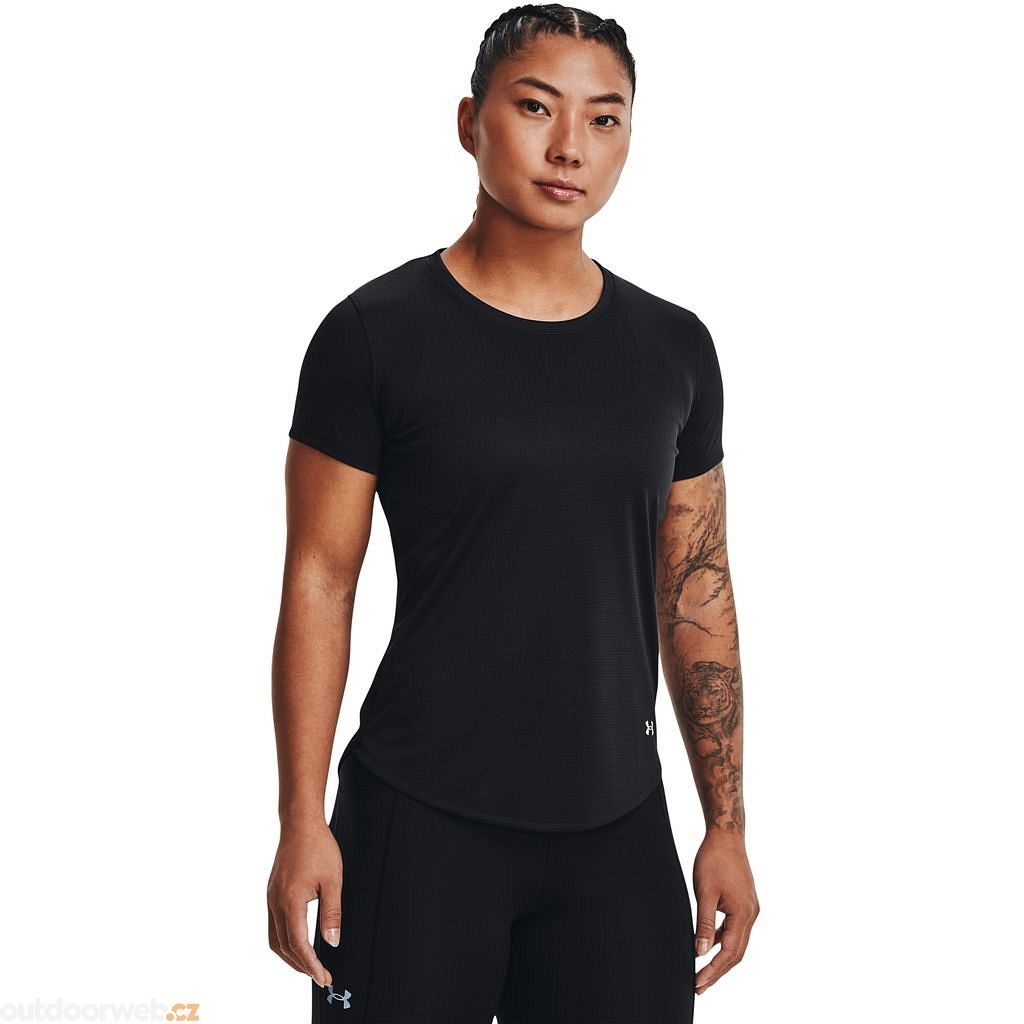 UA Speed Stride 2.0 Tee, Black - T-shirt short sleeve ladies - UNDER ARMOUR  - 22.97 €