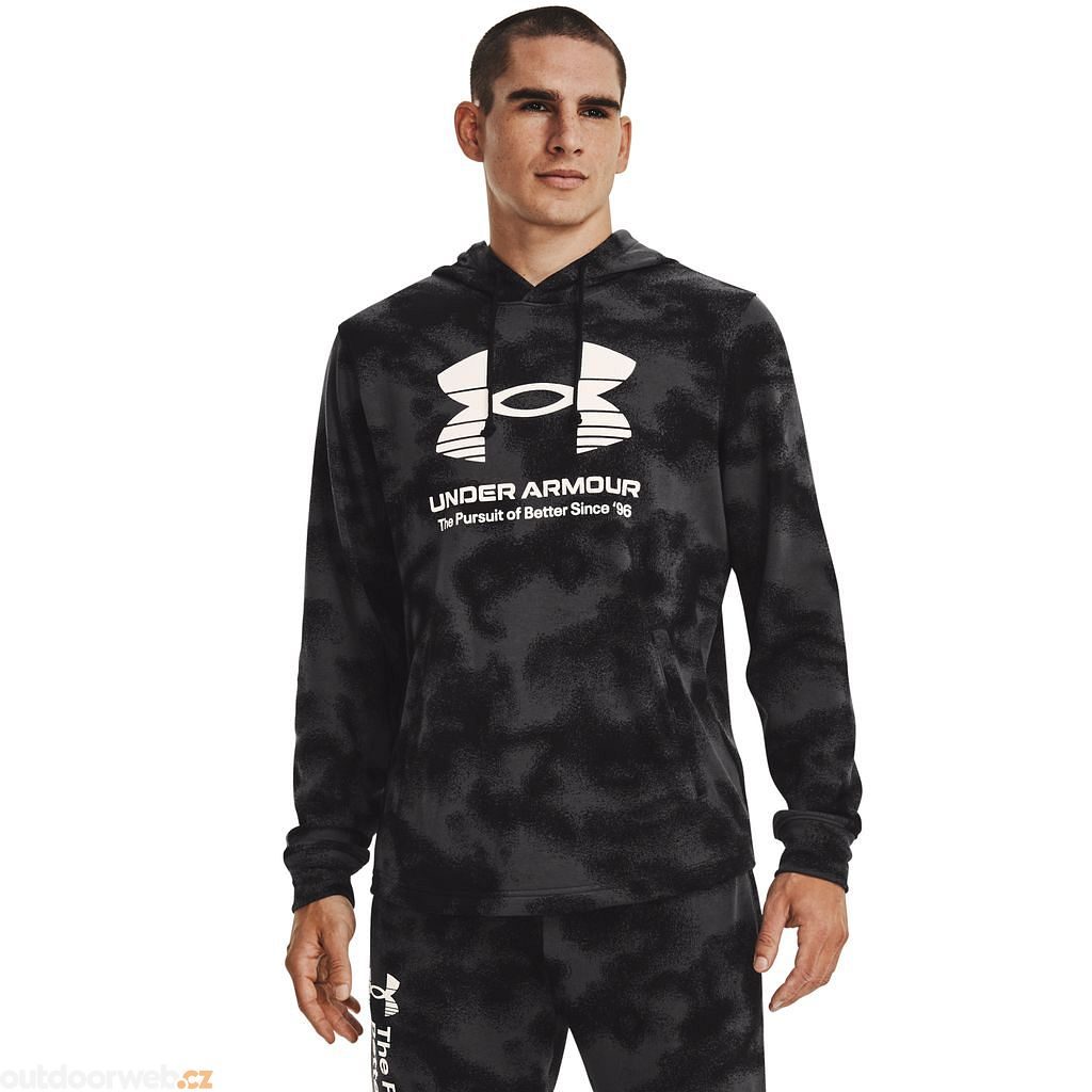  Rival Terry Novelty HD, black - men's sweatshirt - UNDER  ARMOUR - 46.89 € - outdoorové oblečení a vybavení shop