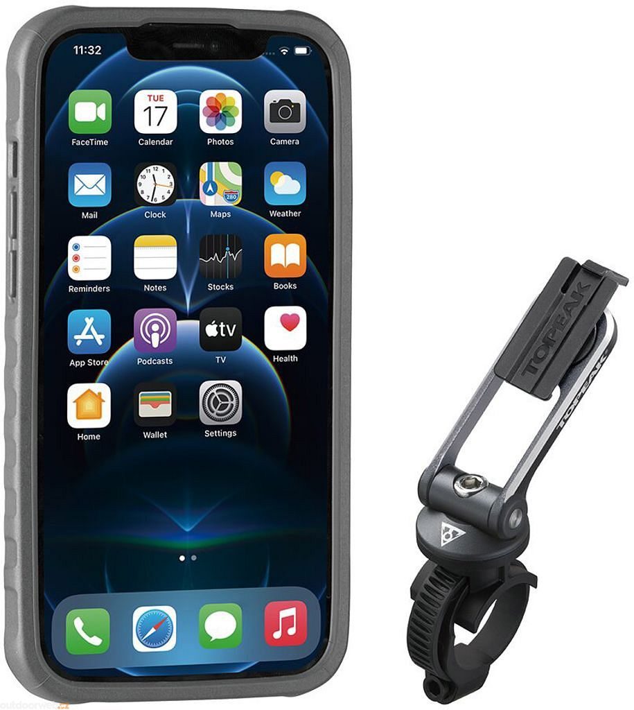 RIDECASE pro iPhone 12 Pro Max černá/šedá - Obal a držák na telefon - TOPEAK  - 1 231 Kč