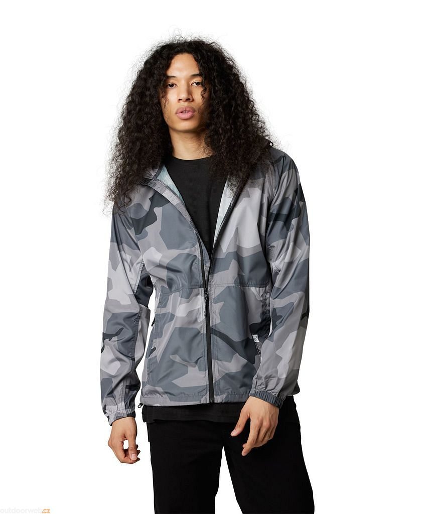 Geology Camo Windbreaker Black Camor - Men's jacket - FOX - 80.72 €