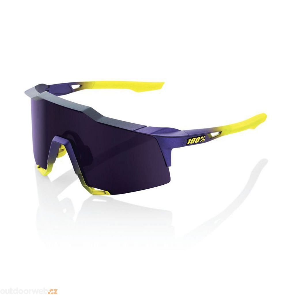 SPEEDCRAFT - Matte Metallic Digital Brights - Dark Purple Lens - sluneční  brýle - 100% - 3 192 Kč