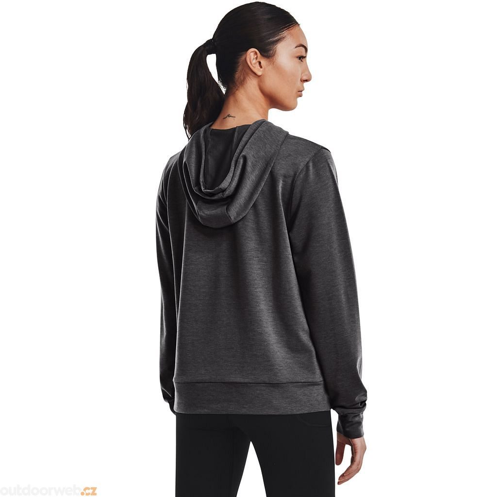  Rival Terry Hoodie, Gray - women's sweatshirt - UNDER ARMOUR  - 46.94 € - outdoorové oblečení a vybavení shop