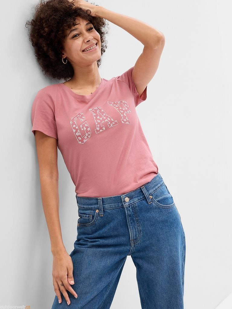 Gap pink clearance shirt womens