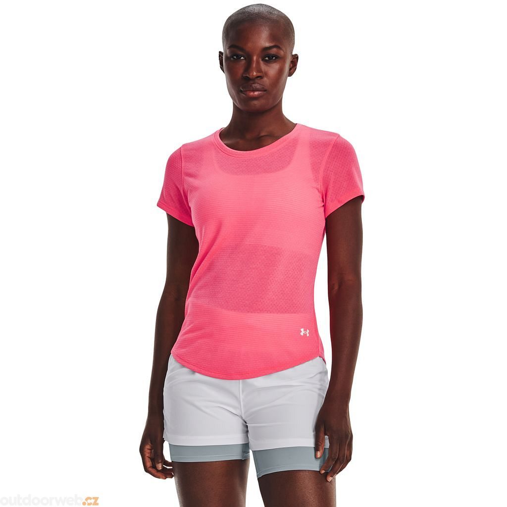 Streaker SS, pink - T-shirt with short sleeves for women - UNDER ARMOUR -  32.41 €