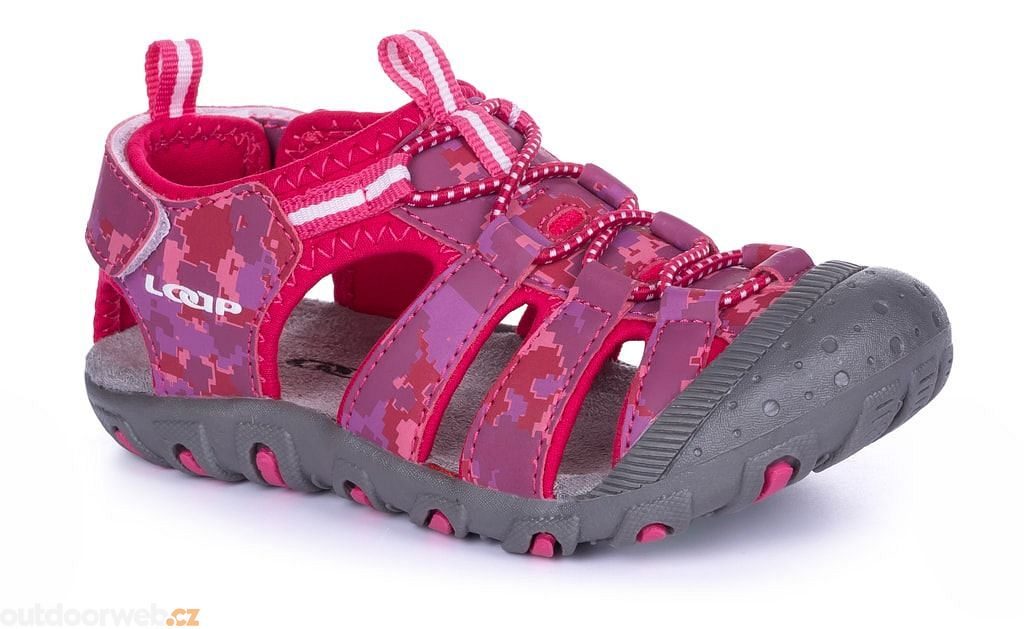 DOPEY růžová/fialová - dětské sandály - LOAP - 399 Kč