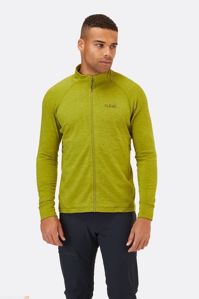 Outdoorweb.eu - Nexus Full-Zip, aspen green - men's sweatshirt - RAB -  67.74 € - outdoorové oblečení a vybavení shop