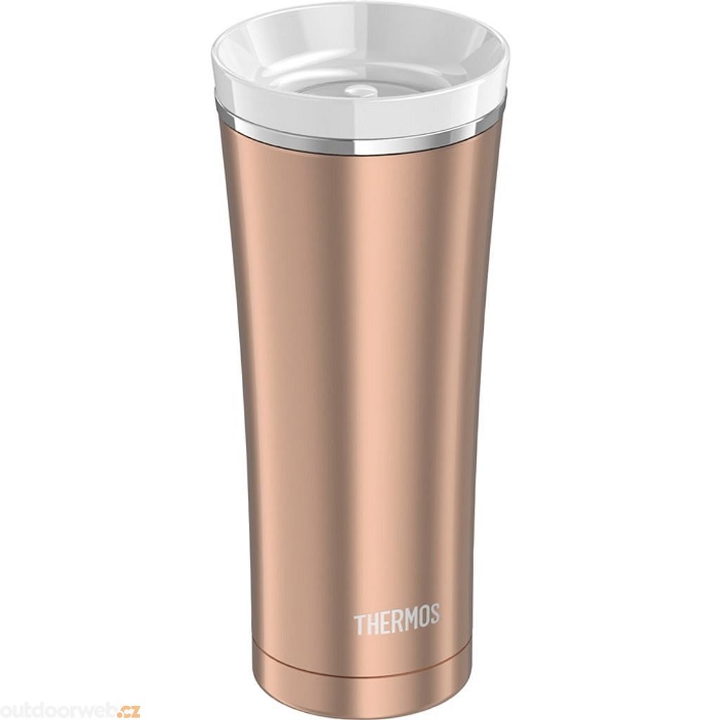 Waterproof thermo mug 470 ml rose gold - Watertight stainless  steel vacuum insulated thermo mug - THERMOS - 32.74 € - outdoorové oblečení  a vybavení shop
