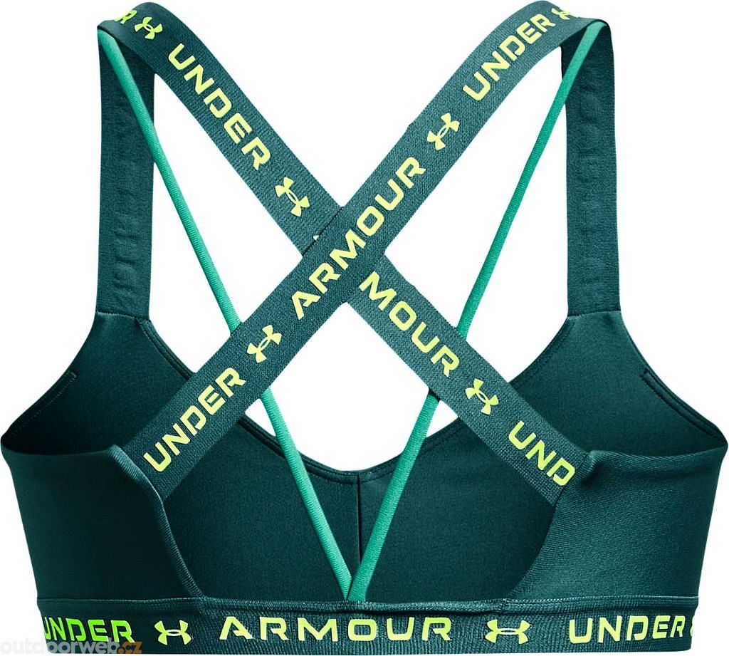 Under Armour Wordmark Strappy Sportlette Bra, Bras, Clothing &  Accessories