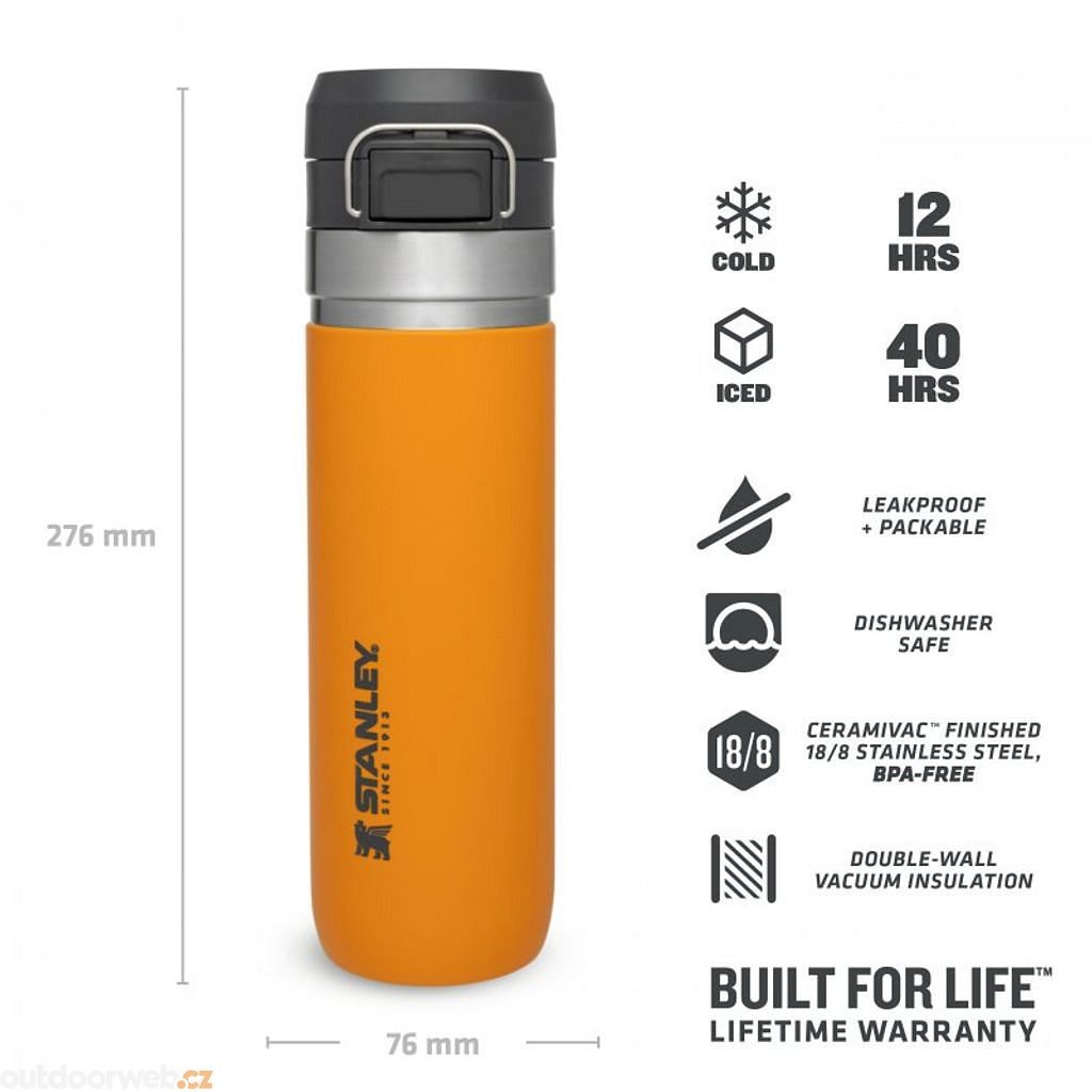 Stanley Stainless Steel Water Bottle - 24oz - Hike & Camp