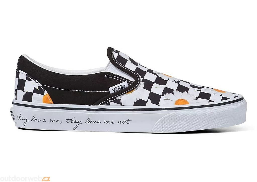 daisy checkered vans