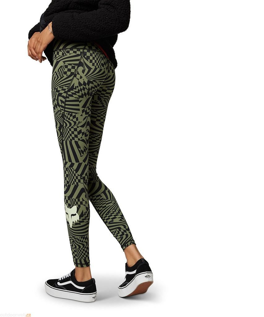  Ts57 Detour Legging Black/Green - Women's leggings - FOX -  67.80 € - outdoorové oblečení a vybavení shop