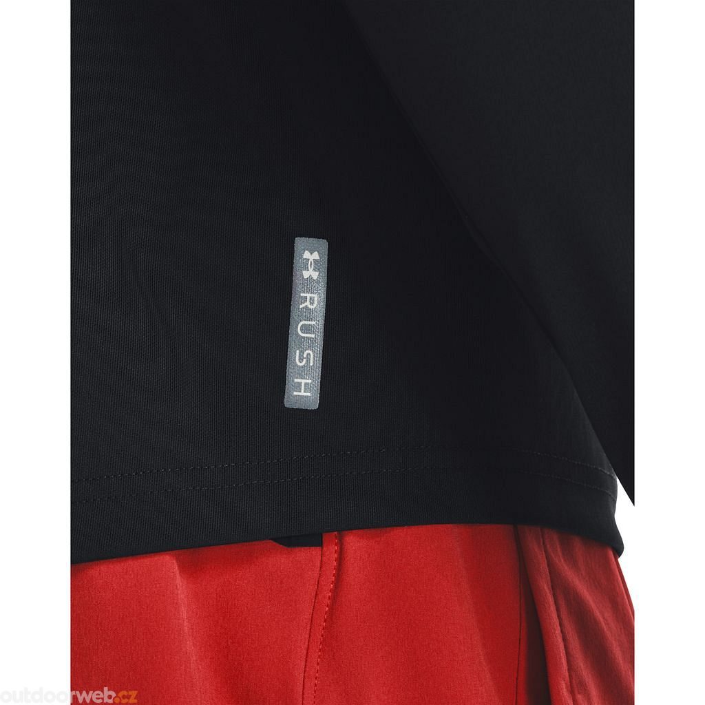 Under Armour ColdGear Rush Mock Long Sleeve Mens Training Top - Red