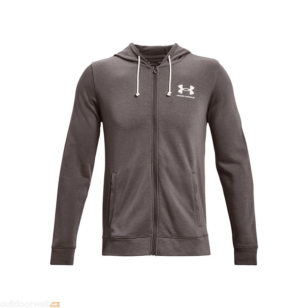  Rival Fleece Logo Hoodie, Gray - women's sweatshirt - UNDER  ARMOUR - 44.40 € - outdoorové oblečení a vybavení shop