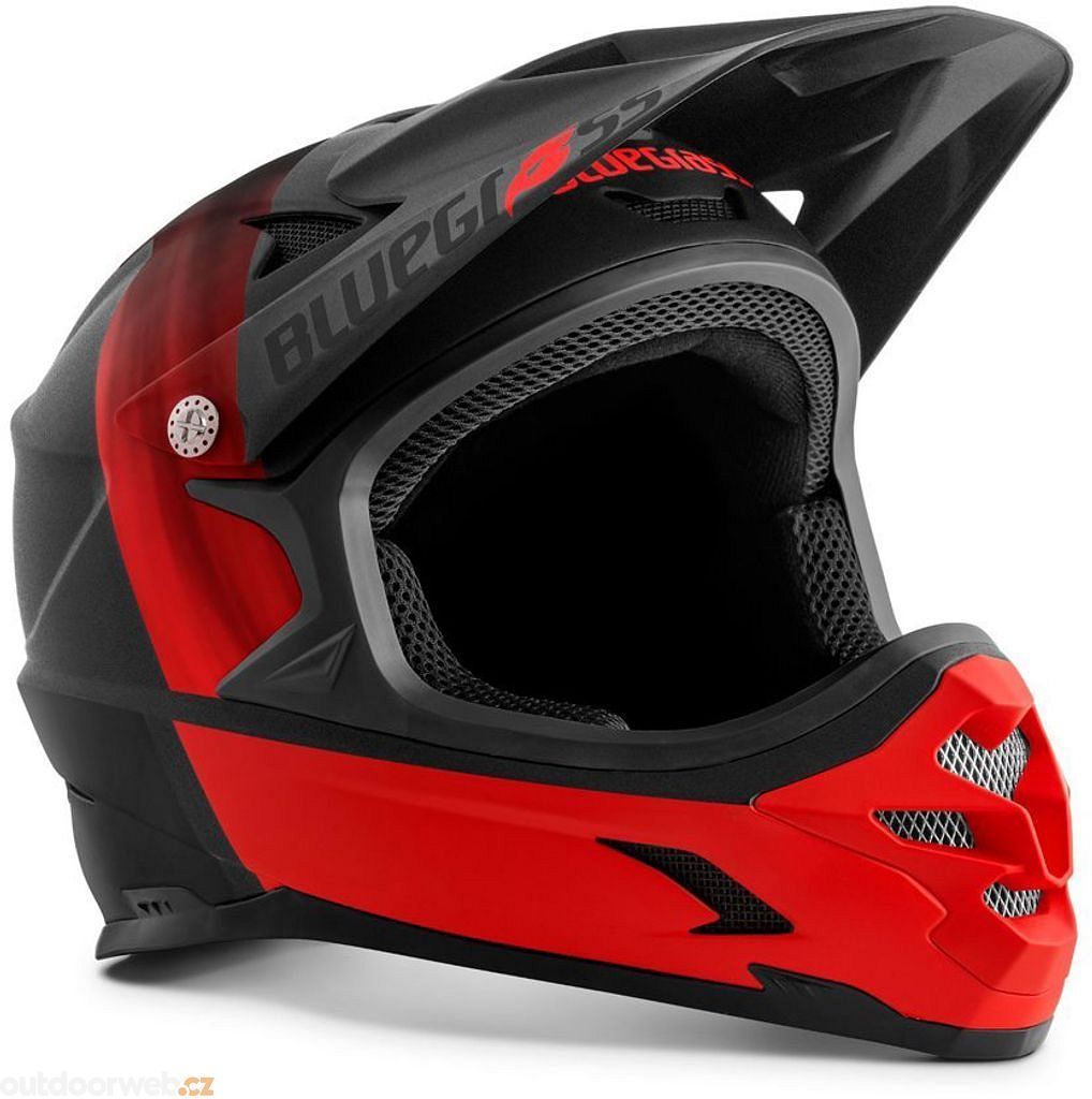 INTOX, černá/červená - helma na kolo - BLUEGRASS - 2 210 Kč