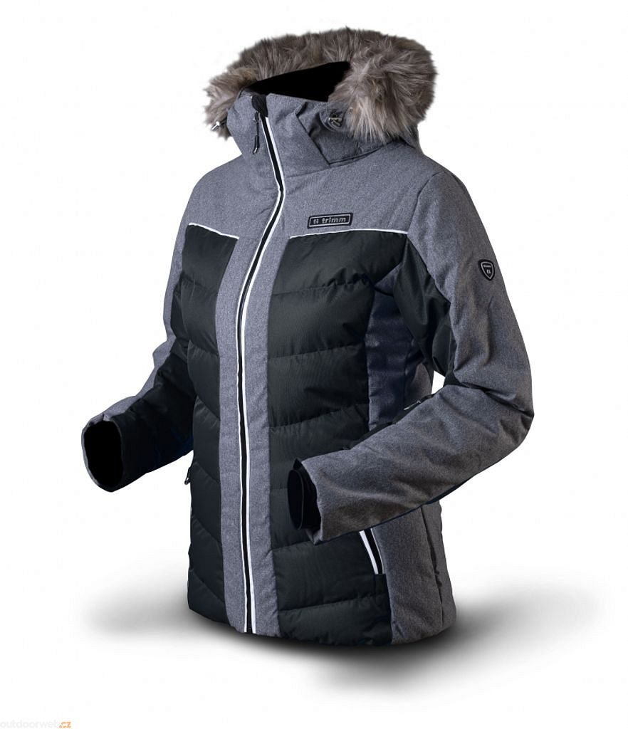 CORTINA black/grey melange - lyžařská bunda dámská - TRIMM - 3 192 Kč