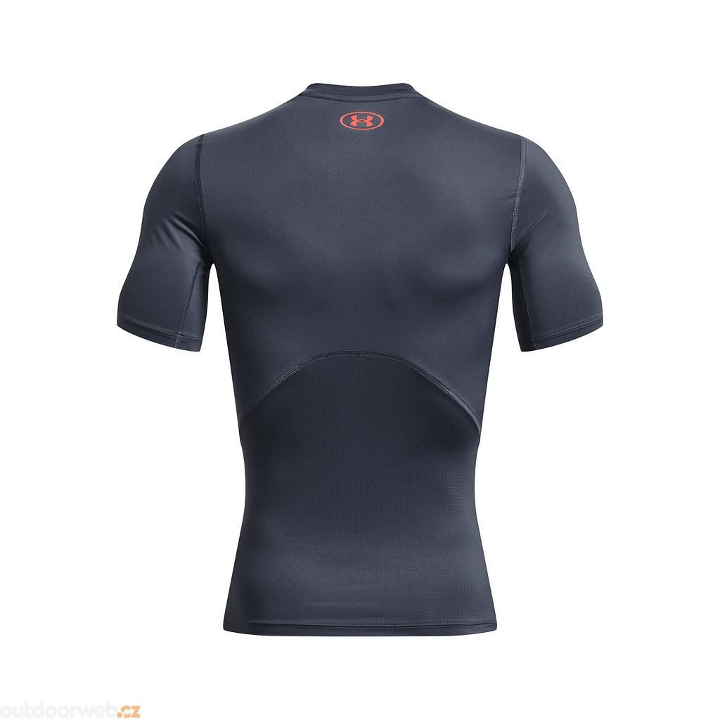  UA HG Armour Novelty SS, Gray - men's short sleeve  compression shirt - UNDER ARMOUR - 31.87 € - outdoorové oblečení a vybavení  shop