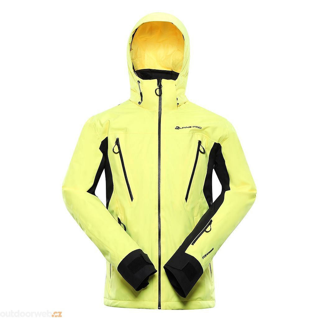 GAES nano yellow - Men's ski jacket with membrane - ALPINE PRO - 221.29 €