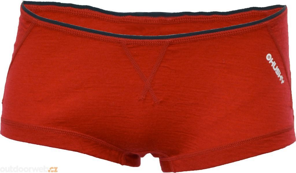 Kalhotky dámské červená - Merino termoprádlo - HUSKY - dámské - funkční spodní  prádlo, termoprádlo, Turistika - 599 Kč