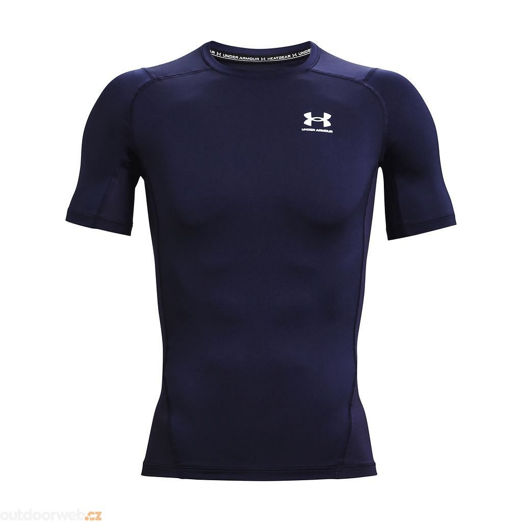 Under armour 2025 navy compression shirt