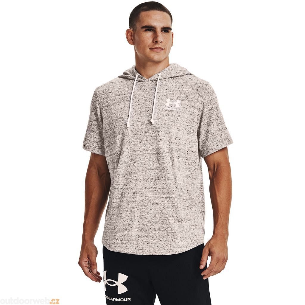 UA Rival Terry LC SS HD, White - men's sweatshirt - UNDER ARMOUR - 36.95 €