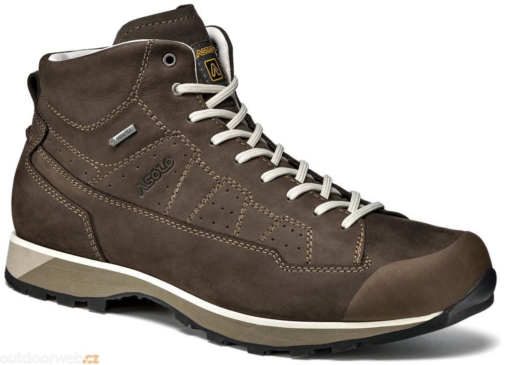 Active GV, MM, dark brown - men's leather shoes - ASOLO - 175.41 €