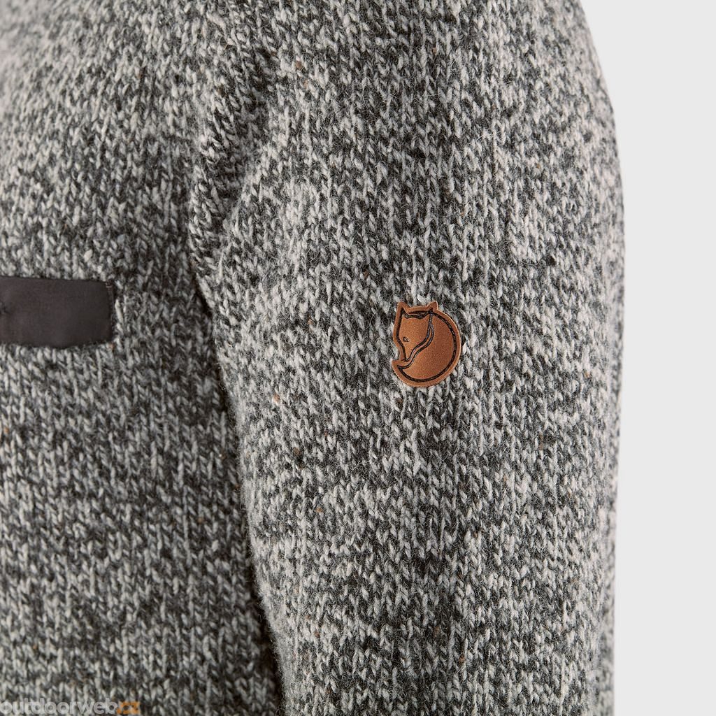 Lada Round-neck Sweater M Grey - svetr pánský - FJÄLLRÄVEN - 189.63 €
