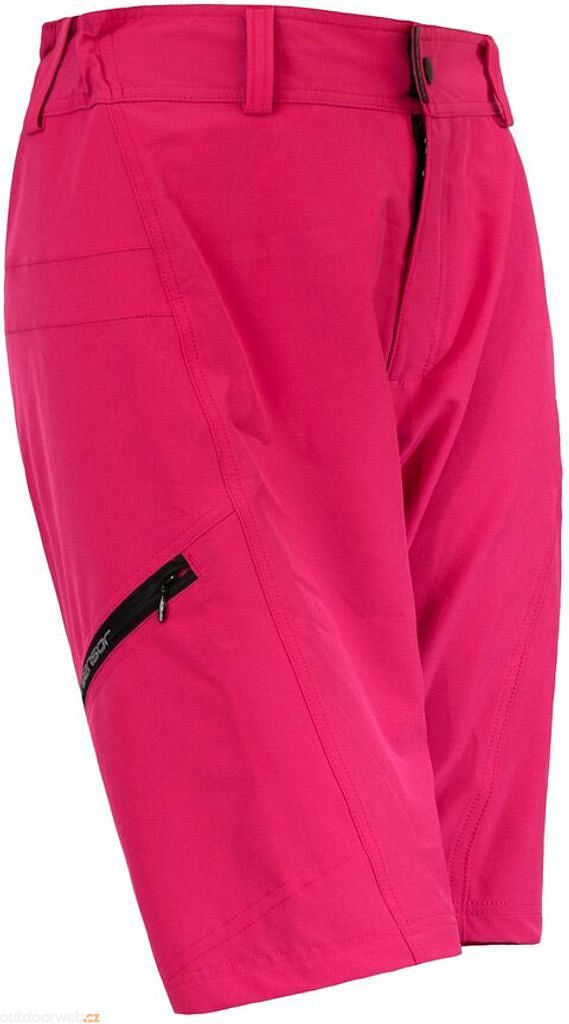 HELIUM WOMEN'S CYCLING TROUSERS SHORT LOOSE HOT PINK - Cycling trousers  with liner - SENSOR - 91.16 €