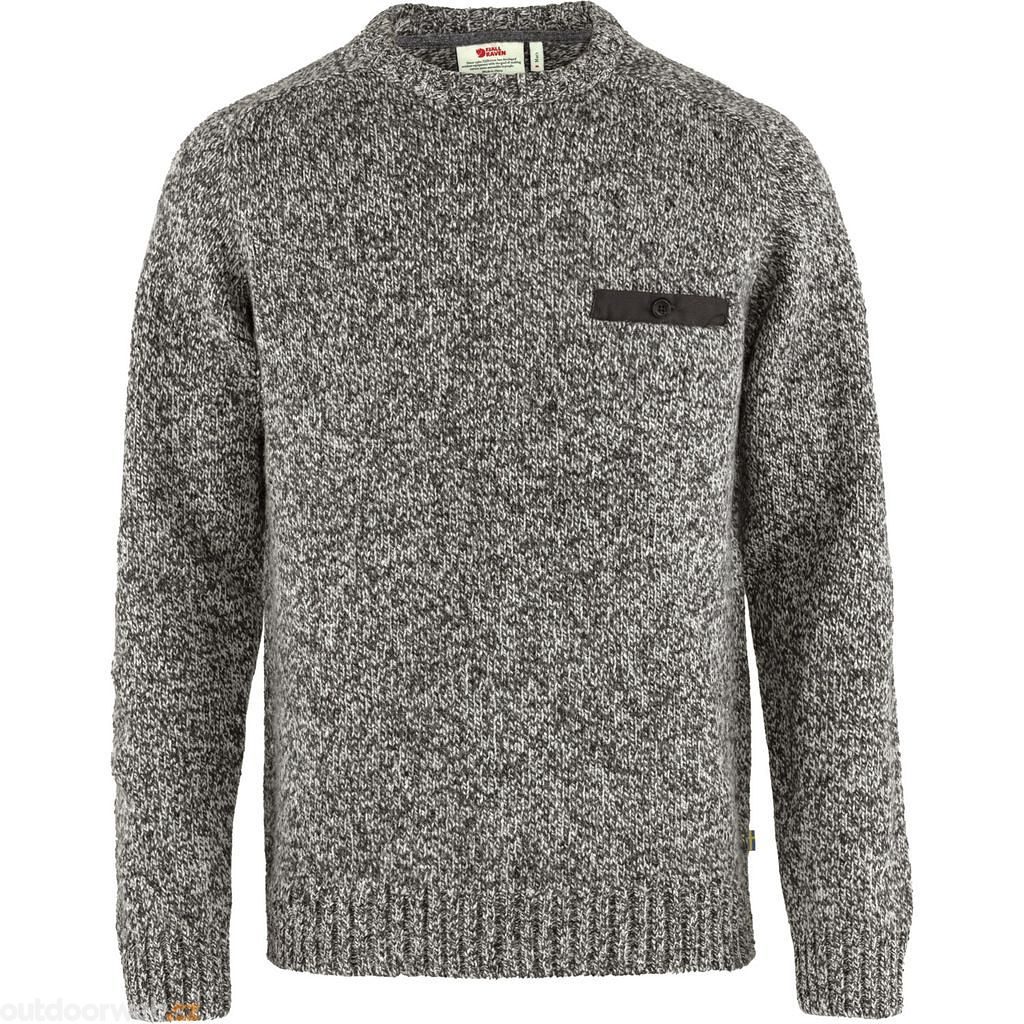 Lada Round-neck Sweater M Grey - svetr pánský - FJÄLLRÄVEN - 172.54 €