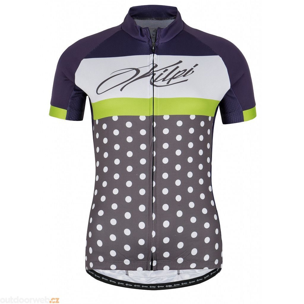 Dotty-w fialová - Cyklistický dres dámský - KILPI - dámské - cyklistické  dresy, cyklistika - 599 Kč