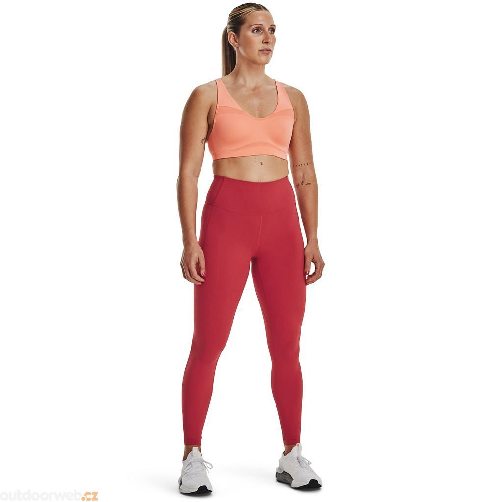 leggings Under Armour Meridian - Red/Metallic Silver - women´s