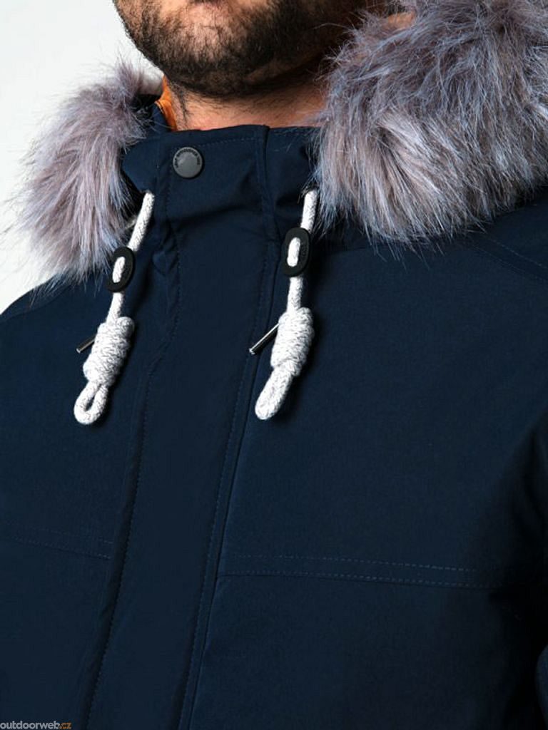 NARVIC modrá - pánský zimní kabát - LOAP - do města - pánské, Bundy zimní -  1 609 Kč