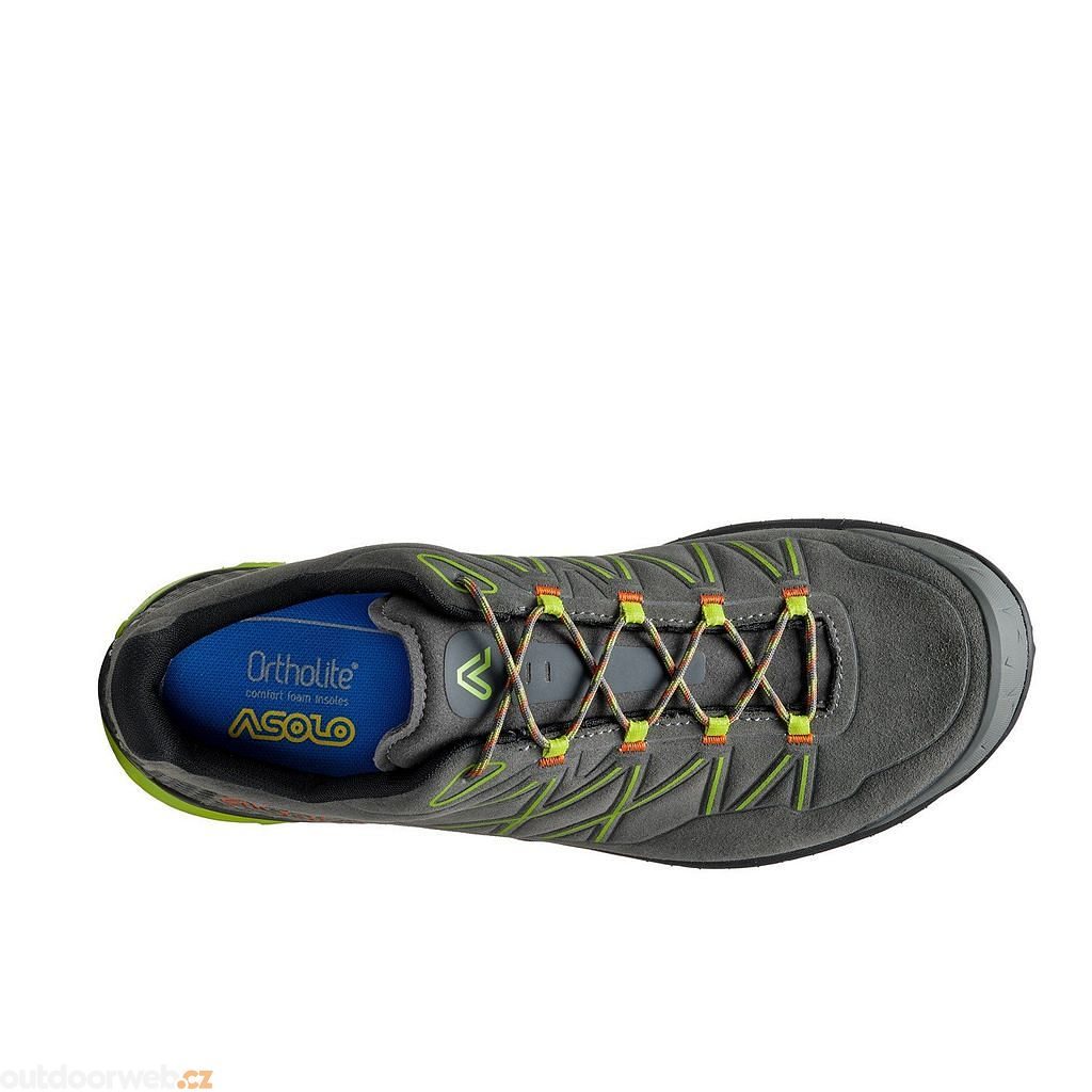 Tahoe LTH GTX MM, graphite/green lime - men's shoes - ASOLO - 174.09 €