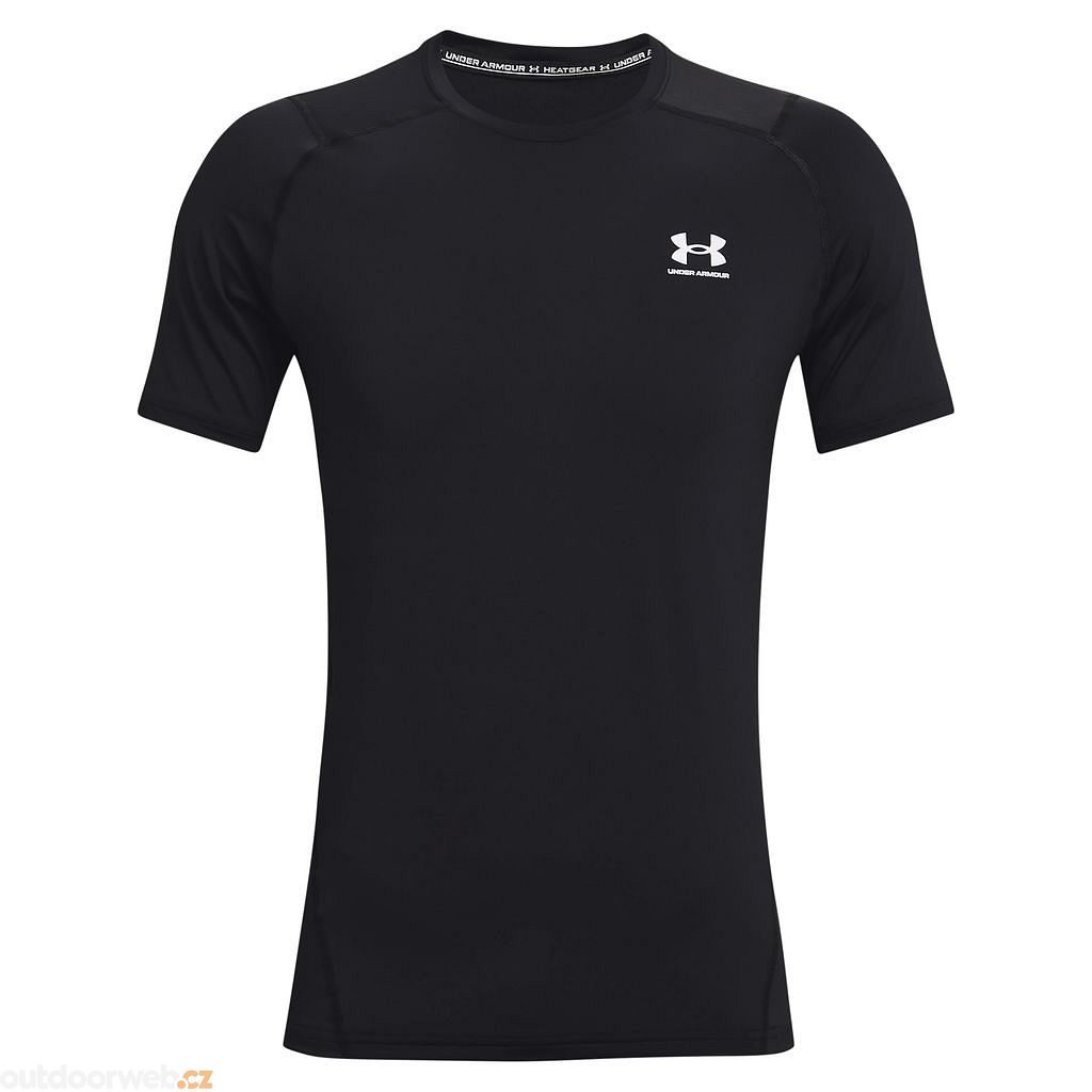 UA HG Armour Fitted SS, Black - men's short sleeve t-shirt - UNDER ARMOUR -  28.60 €