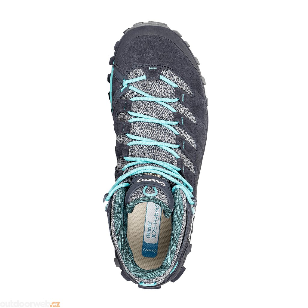 Outdoorweb.eu Alterra Lite GTX Mid Anthracite/Light blue women's