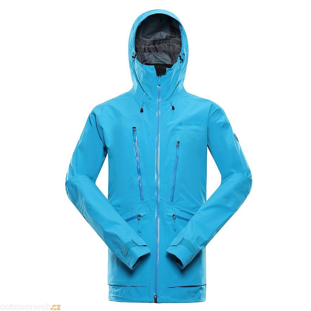 Outdoorweb.eu - CORT neon atomic blue - Men's jacket with ptx membrane -  ALPINE PRO - 135.25 € - outdoorové oblečení a vybavení shop