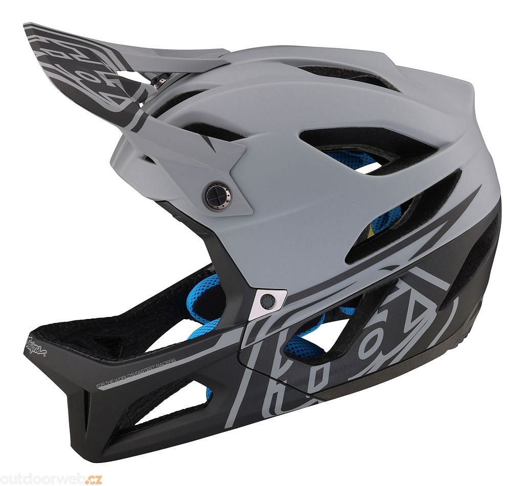  STAGE MIPS STEALTH GRAY (11543705) - helma full face - TROY  LEE DESIGNS - 320.69 € - outdoorové oblečení a vybavení shop